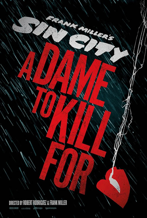 Sin City 2: A Dame to Kill For poster